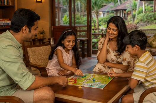 Indoor games and recreation at Terrace Resorts