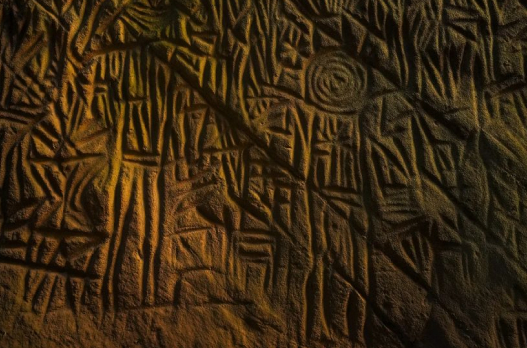 Edakkal Caves ancient rock formations in Wayanad